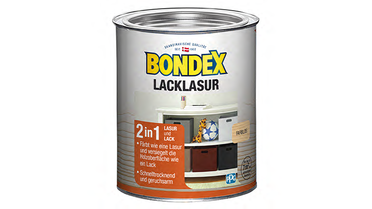 Bondex Lacklasur, Dose
